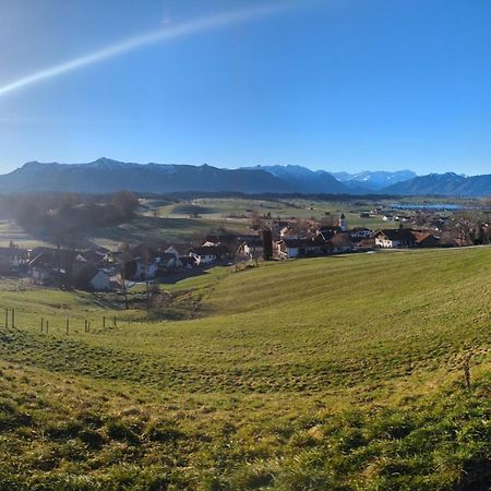 Liboria I Traumhafte Ferienwohnung In Aidling Am Riegsee Mit Atemberaubendem Panoramablick! Bagian luar foto